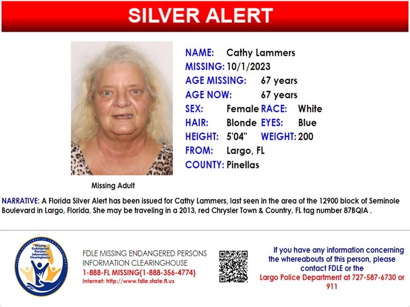 Resolved: The Largo Police Department is requesting assistance from the
