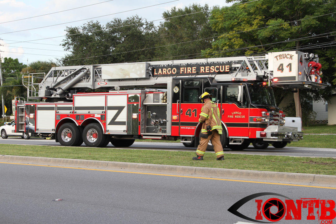 Vehicle crash on Starkey Road and Willow Avenue in Largo