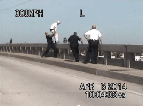 Deputies Rescue Suicidal Subject Off Bay Pines Bridge