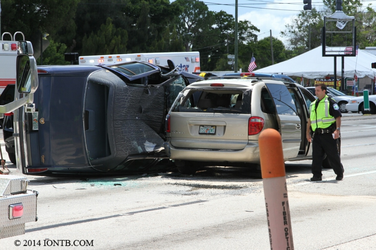 Seven Vehicles and 18 People Involved in Pinellas Park Crash