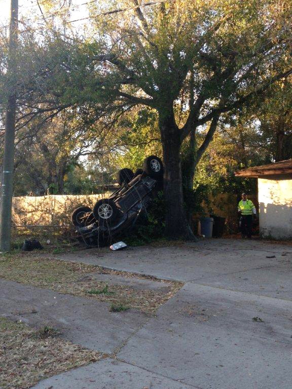Driver Loses Control of Vehicle on 62nd Avenue in St. Petersburg