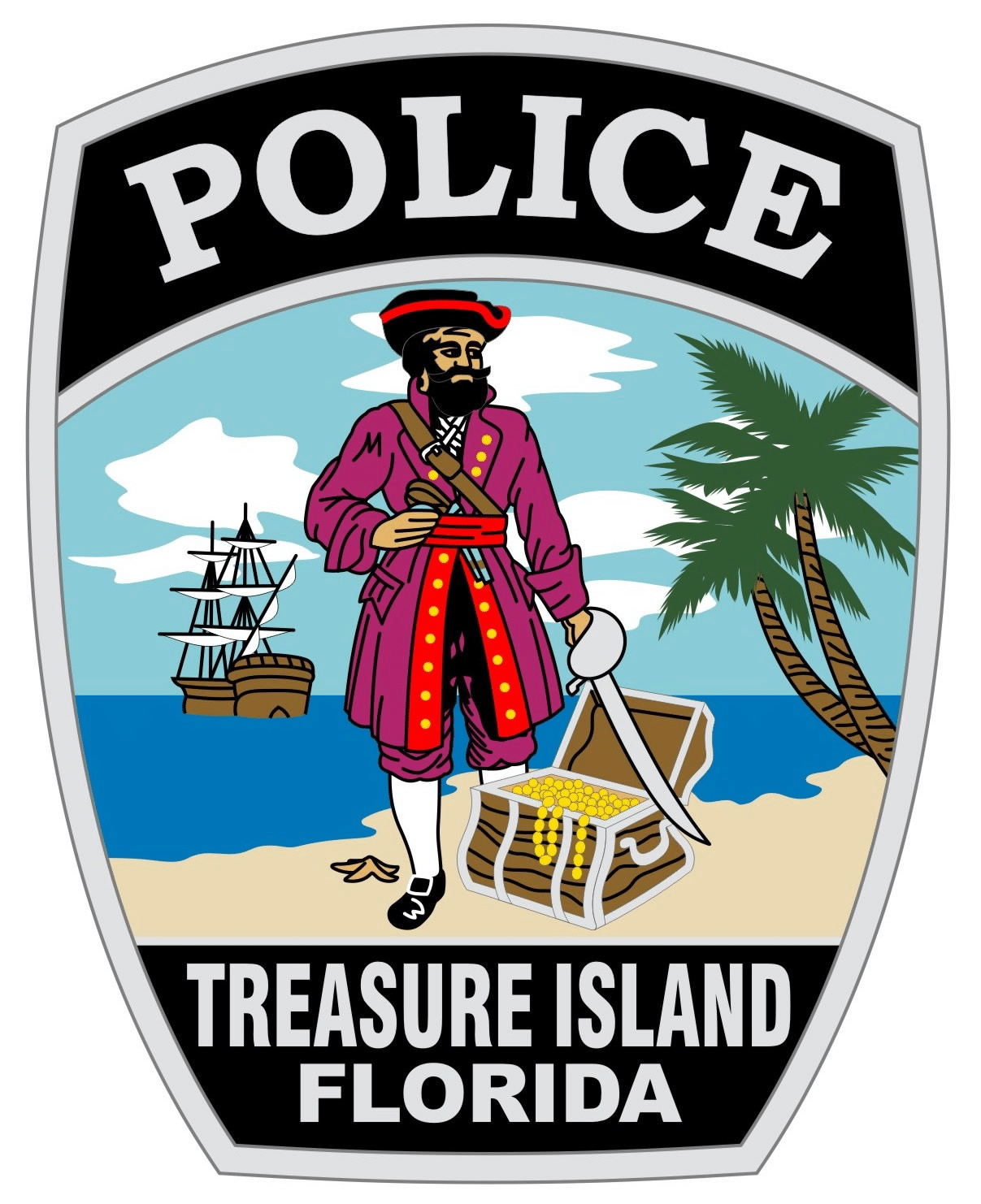 Treasure Island Police Officer Injured In Three Vehicle Crash Monday Evening