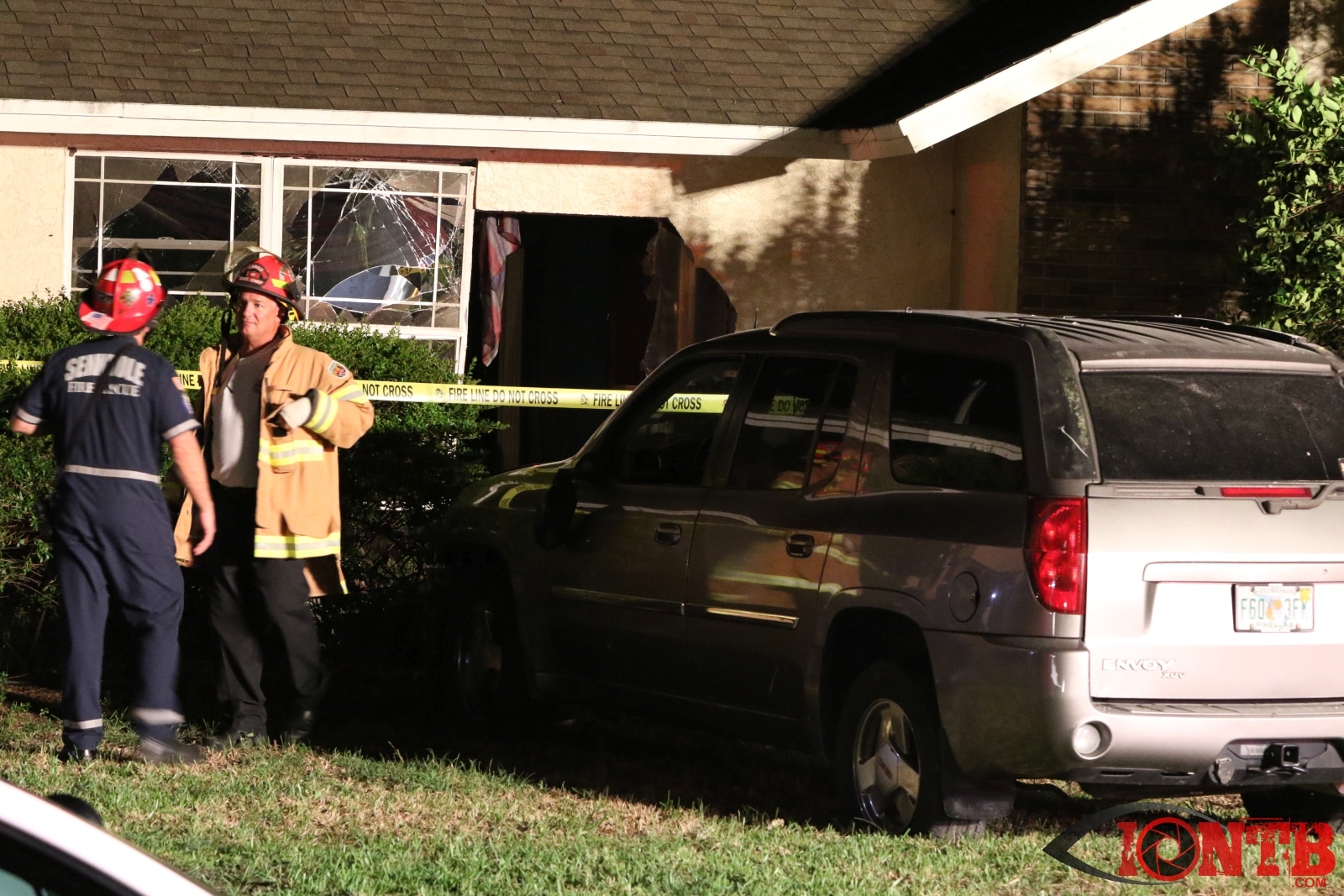 Woman Arrested After Driving Vehicle Into Seminole Home