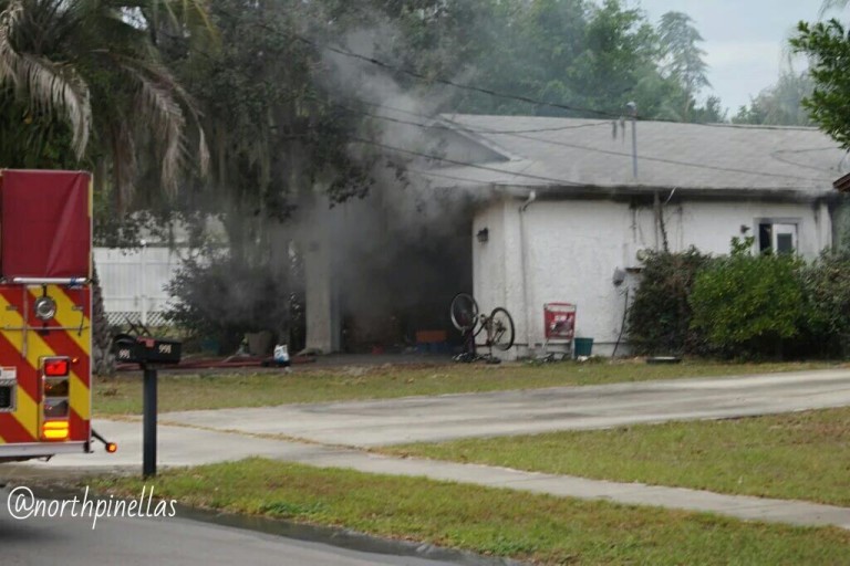 Structure Fire in Tarpon Springs Saturday Afternoon [Video]