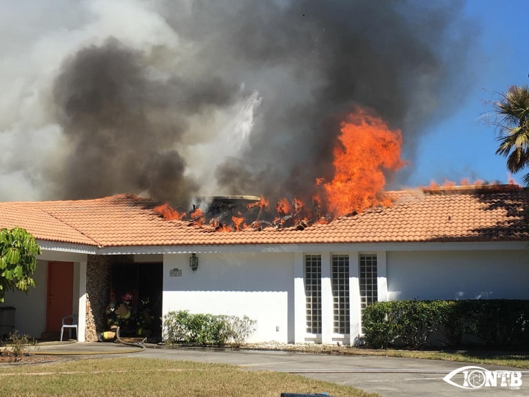 Fire Destroys Home This Afternoon In Seminole
