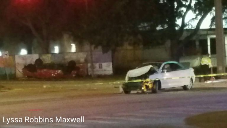 Driver Stable After Rollover Crash Tuesday Night on 54th Ave N in St. Petersburg