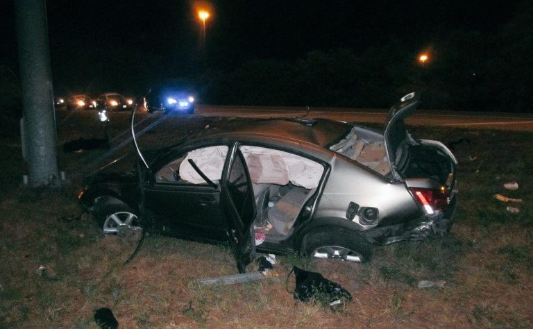 Four Teens Injured in Hillsborough Crash Involving Speeding, Drugs and Alcohol