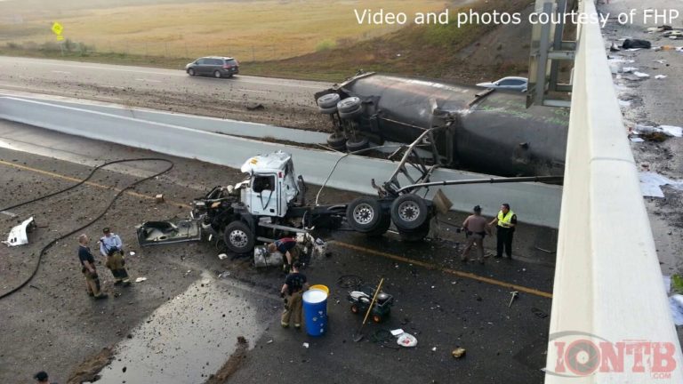 Driver in Tampa Crash Cited for Texting While Driving a Tractor Trailer