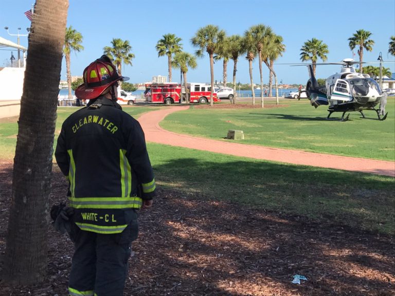 Bayflite Transporting Woman That Jumped From the Clearwater Memorial Causeway