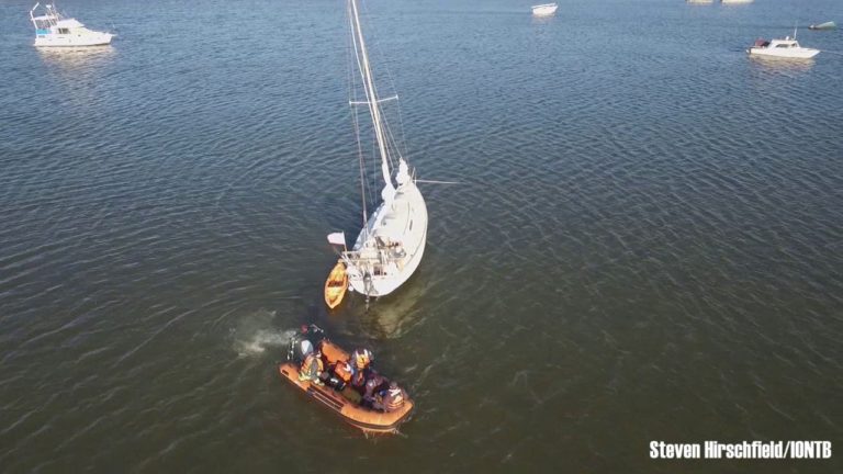 Drone Operation Helps Expedite the Evacuation of an Injured Women from a Sailboat in Bay Pines, Florida