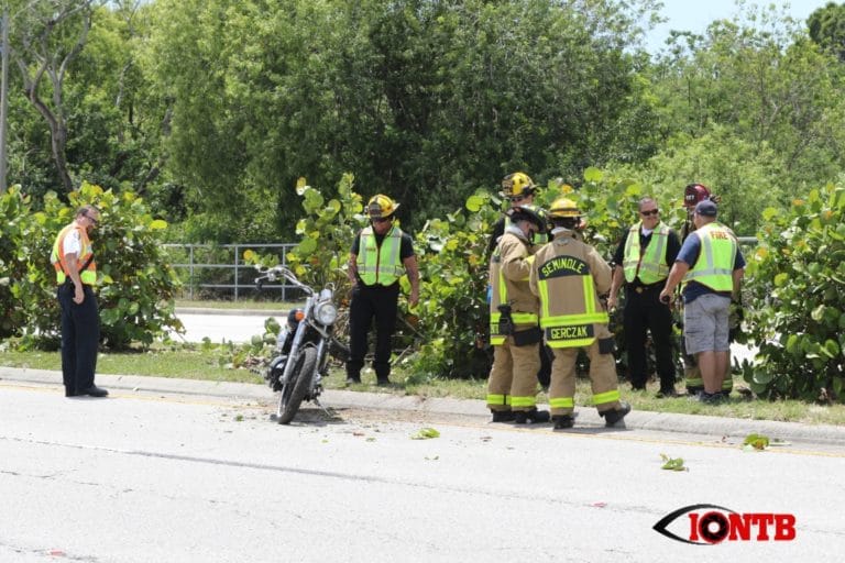 Man Injured in Single Motorcycle Crash on Bryan Dairy Rd