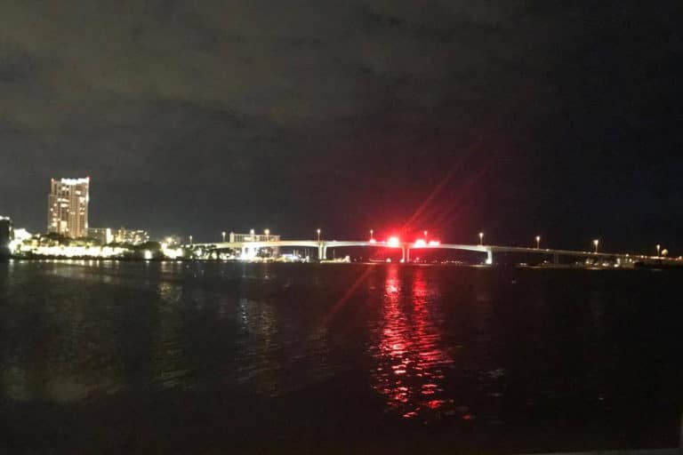 Negotiations Underway With Person Atop the Memorial Causeway Bridge