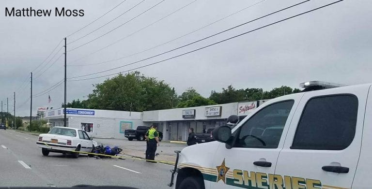 Pinellas Deputies Investigate Crash That Left a Motorcyclist with Serious Injures in Seminole