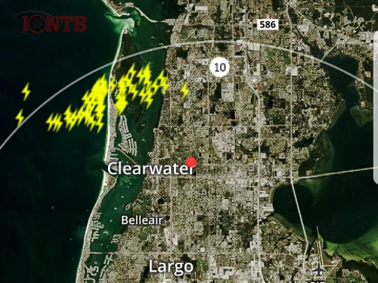 Golfer Struck by Lightning at the Clearwater Country Club