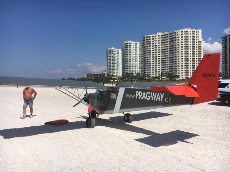 Small Plane Makes Emergency Landing on Sand Key Beach in Clearwater