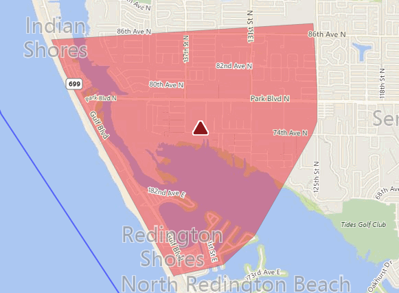 Duke Energy Reporting Large Power Outage in Pinellas