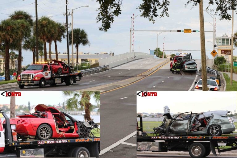 Madeira Beach: Four Injured in Head-on Collision on the Tom Stuart Causeway Overnight