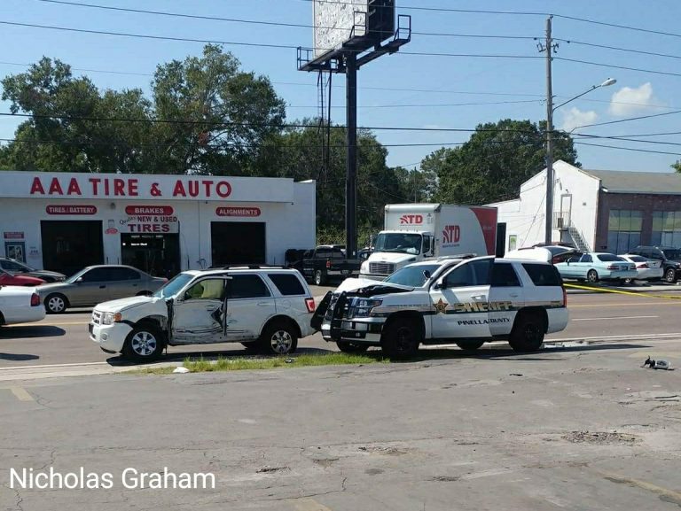 Pinellas Sheriff’s Office Investigates Crash Involving a Deputy In St. Petersburg