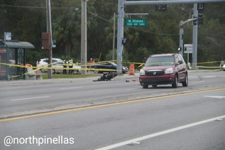 Motorcyclist Injured in Hillsborough County Crash