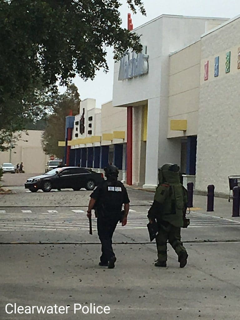 Bomb Squad Investigated a Suspicious Package Outside the Clearwater Babies R Us Store