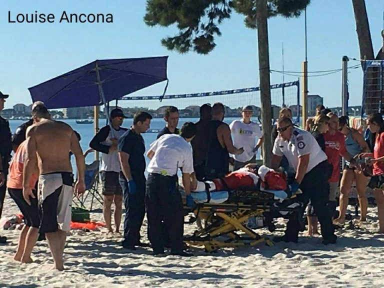 Skydiving Santa Claus Injured While Attempting to Land on Gulfport Beach