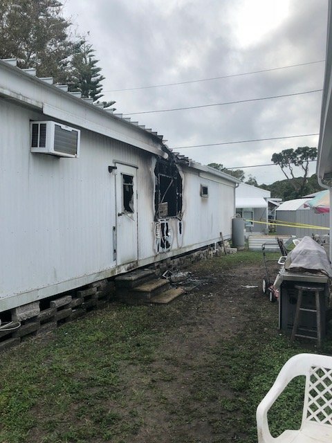 Pinellas Detectives Investigate Deadly Mobile Home Fire