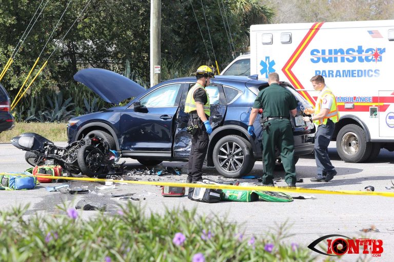 FHP Investigating Critical Injury Crash Involving a Motorcyclist on Starkey Road