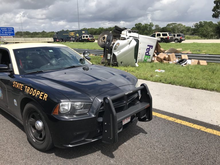 Fedex Driver Killed in Crash Eastbound I-4 East of US-301