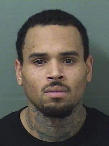ENTERTAINER CHRIS BROWN ARRESTED IN PALM BEACH COUNTY ON TAMPA WARRANT