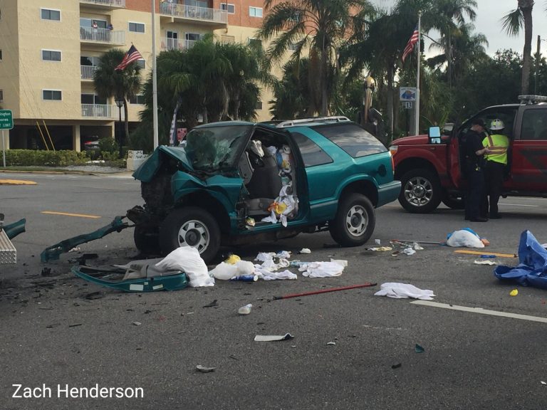 DUI Arrest Made in September Crash Involving a truck from Pinellas Suncoast Fire & Rescue