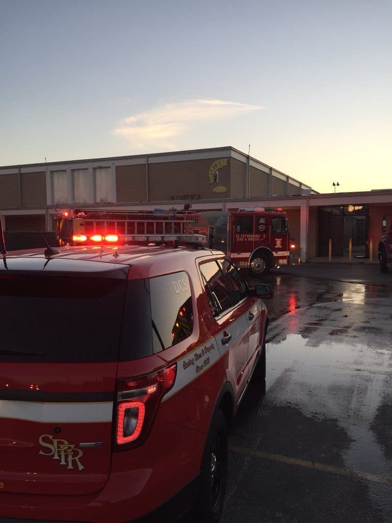 Fire in the Gymnasium at Lakewood High School Extinguished