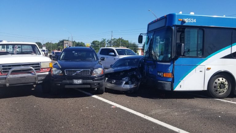 PSTA Bus Driver Remains in Critical Condition Following a Crash Involving Nine Vehicles