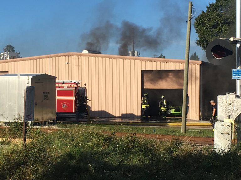 Structure Fire in Commercial Building on Pinellas Street in Clearwater