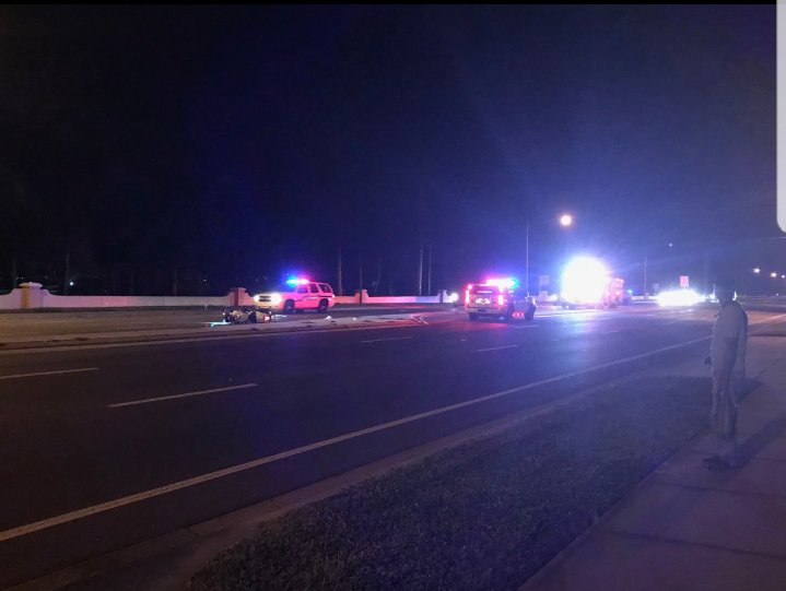 Motorcyclist Sustains Life Threatening Injuries in Bay Pines Crash