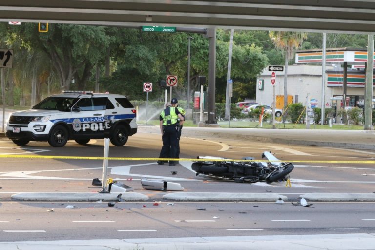 Largo Man Killed in Motorcycle Crash This Morning in Clearwater