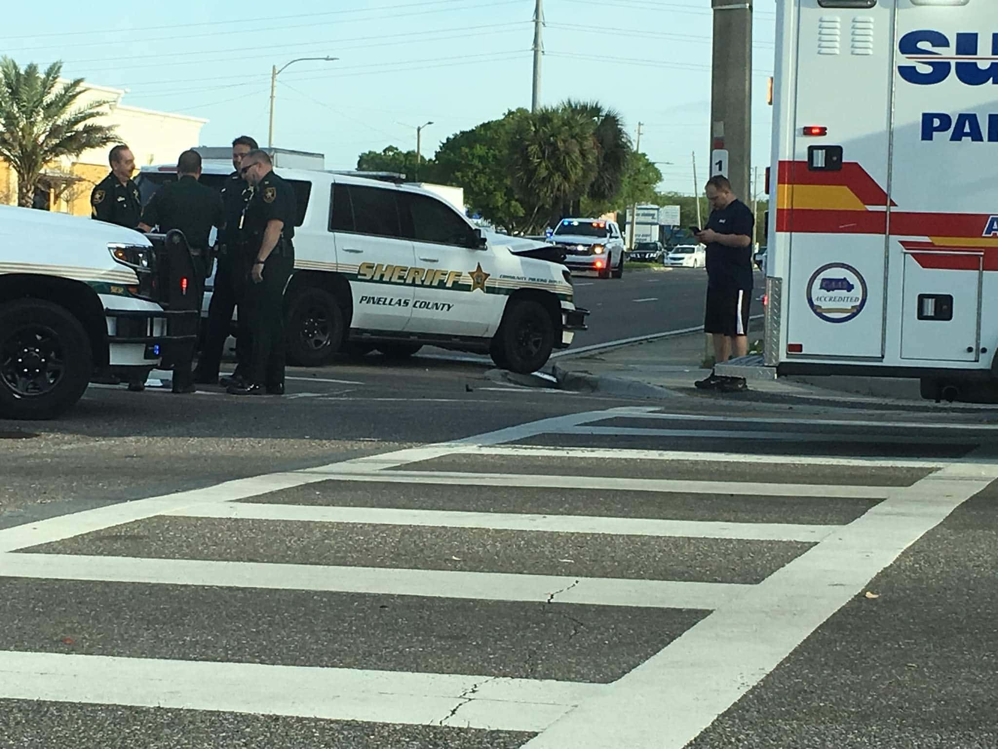 Pinellas Deputy Injured Following Rollover Crash - IONTB