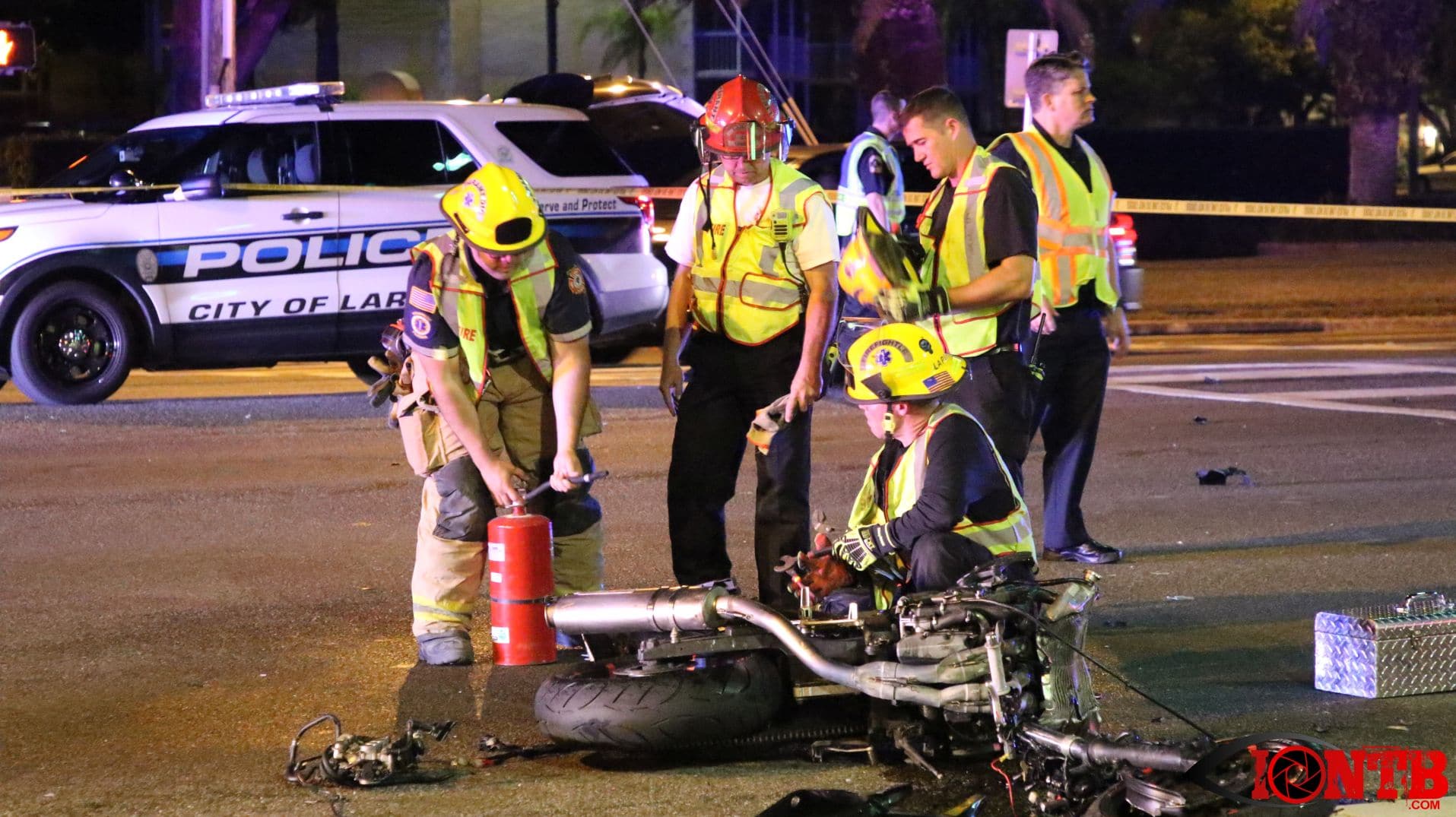 Motorcyclist Seriously Injured in Crash on East Bay Drive IONTB