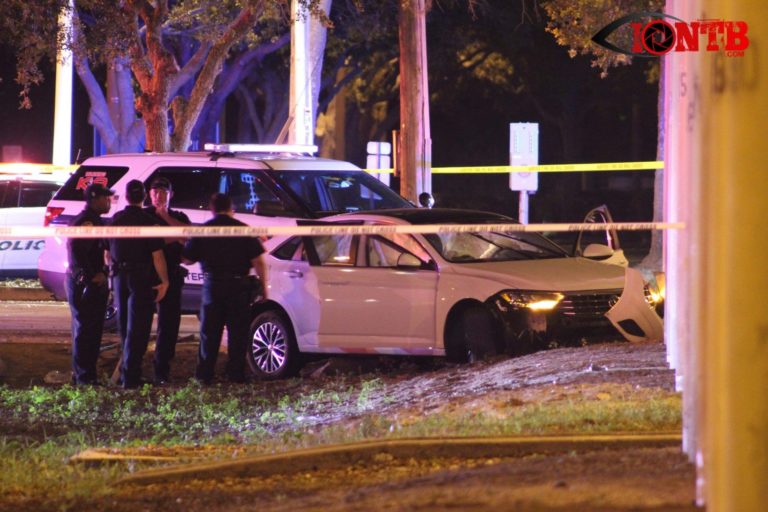 Police Say Subject with Gunshot Wound Found in Car in St. Petersburg