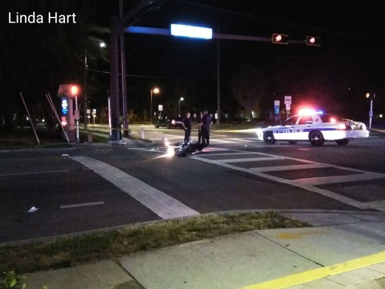 Motorcyclist Seriously Injured in Clearwater Crash