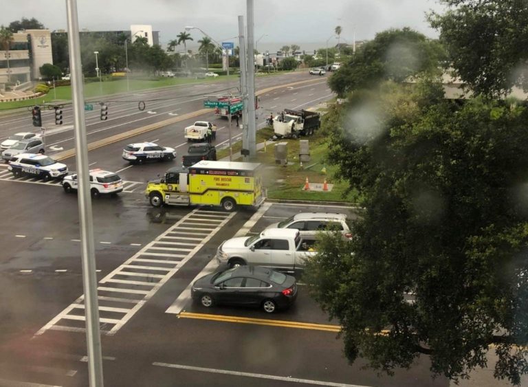 Courtney Campbell Causeway Closed in Both Directions After Fatal Crash Involving a Dump Truck in Hillsborough