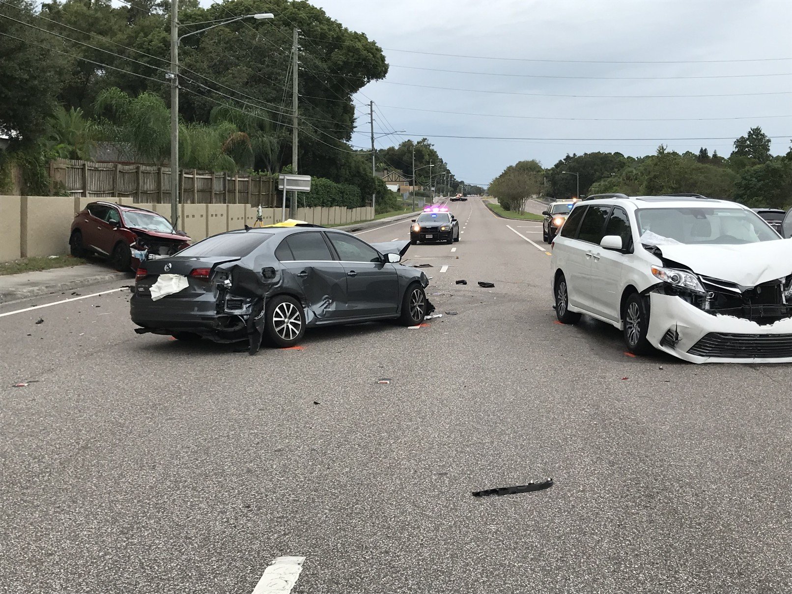one killed two others seriously injured in palm harbor crash on car accident tampa road