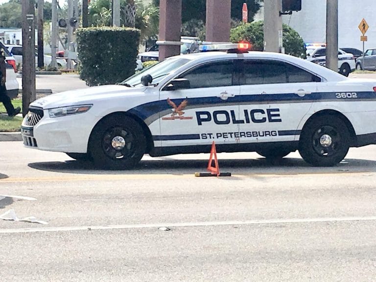 Two Injured Including St. Petersburg Officer After Mishap on 22nd Ave N
