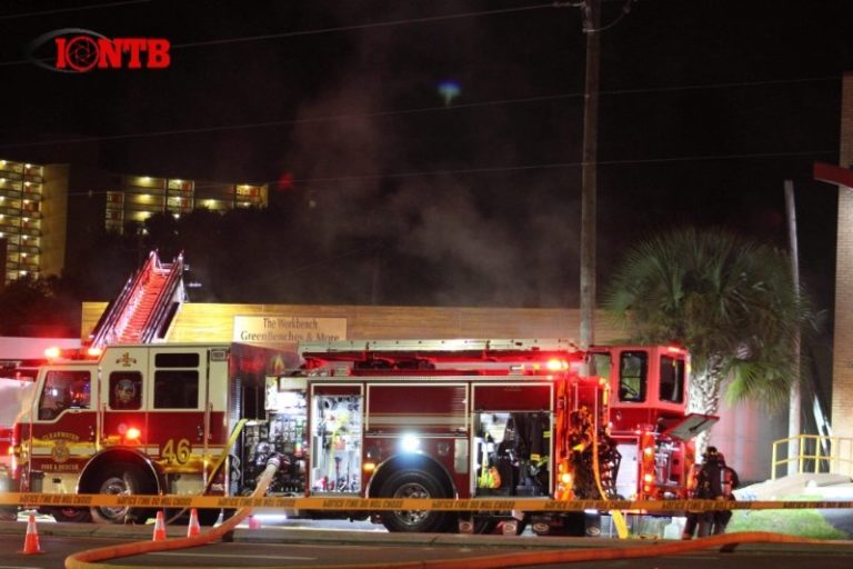 Firefighters Battle Structure Fire off Missouri Avenue in Clearwater
