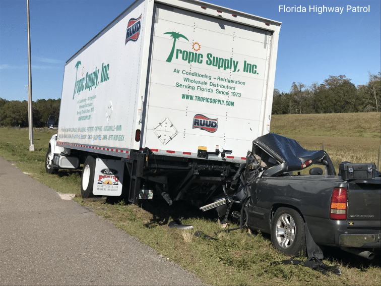 Driver dies in collision on I-75 in Hillsborough County