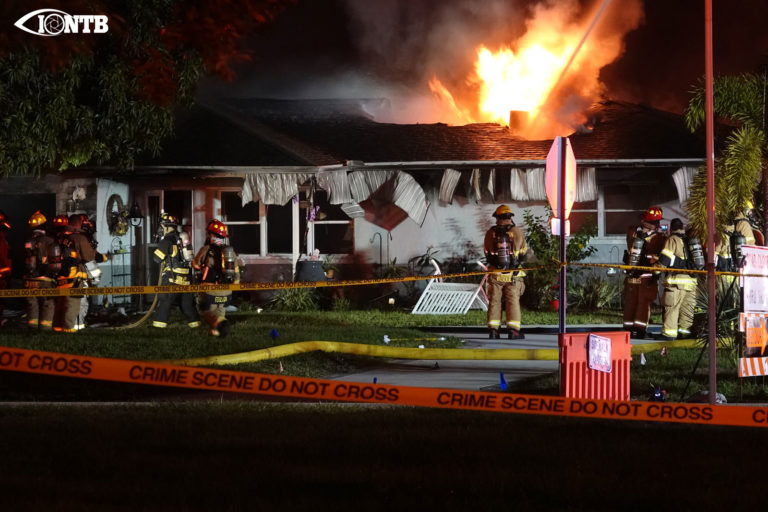 Firefighters battle structure fire at a Seminole home