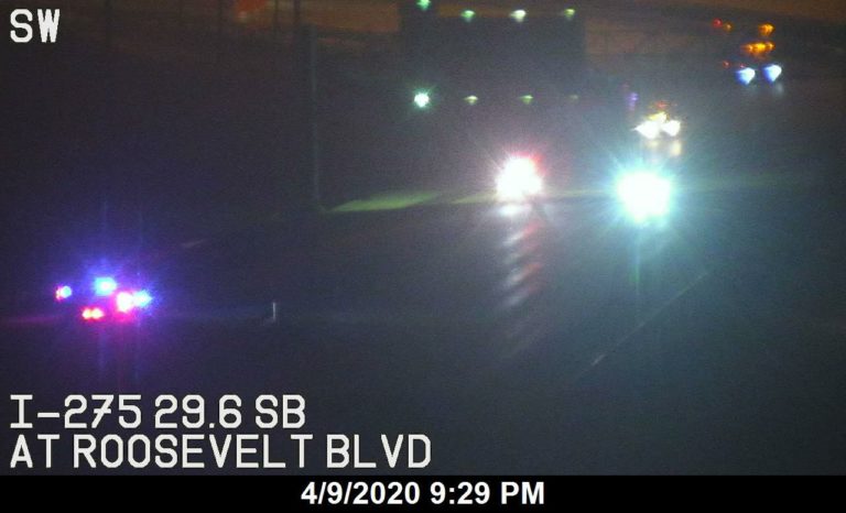 Driver dies in crash on I-275 exit ramp in Pinellas