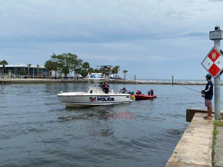Partially decomposed body pulled from the water east of Vinoy Park