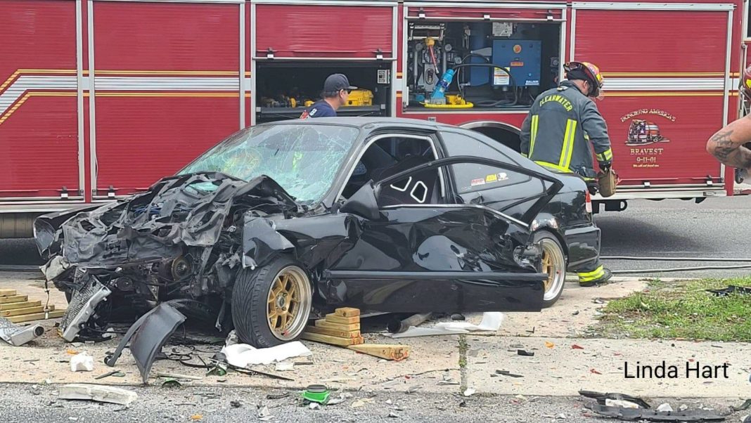 Four injured in two vehicle crash on Court Street in Clearwater IONTB