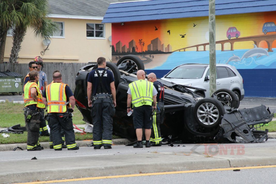 Four injured in two vehicle crash on Court Street in Clearwater IONTB