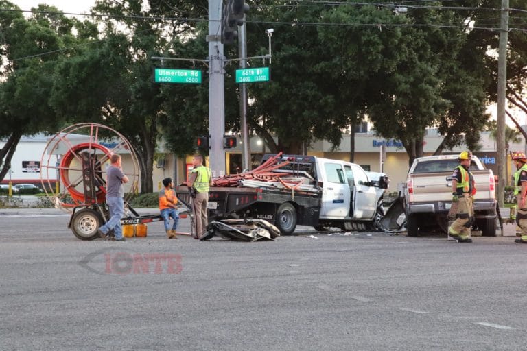 Motorist seriously injured in crash this morning on Ulmerton Road